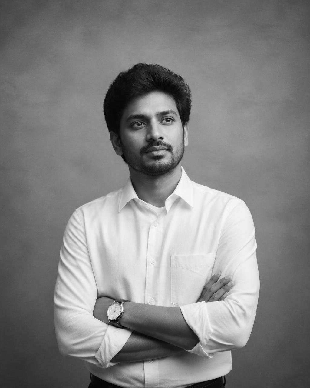 Editorial portrait representing the Visionary profile